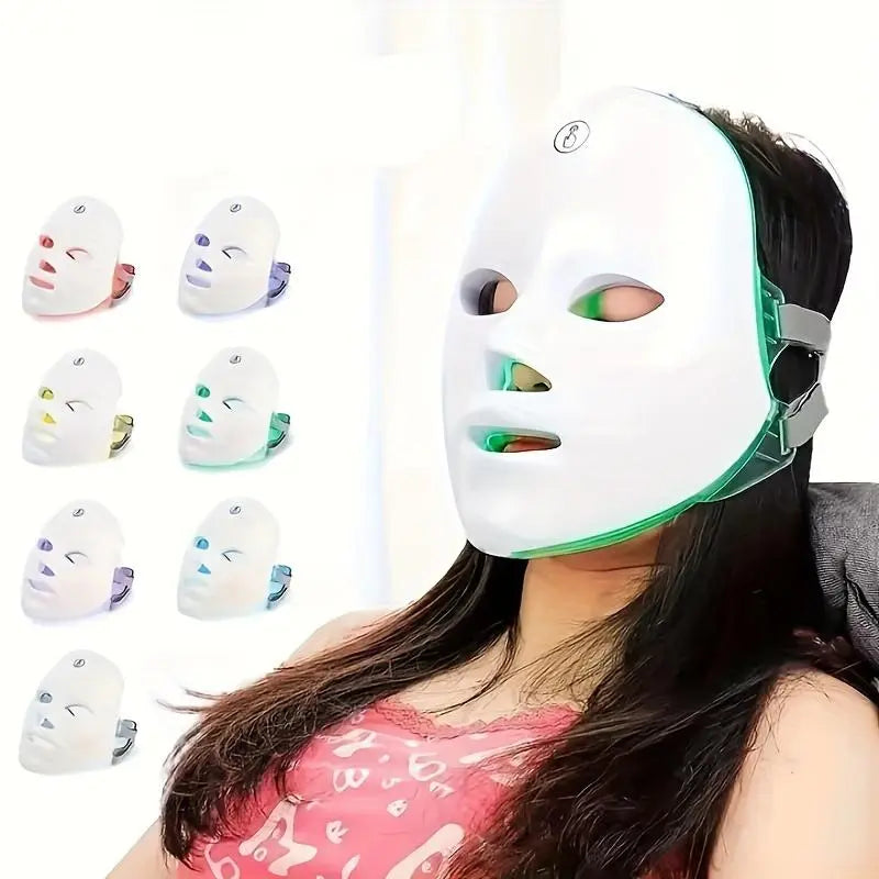 7 Color Led Facial Mask, Led Facial Skin Care Mask, Facial Beauty Devices for Women