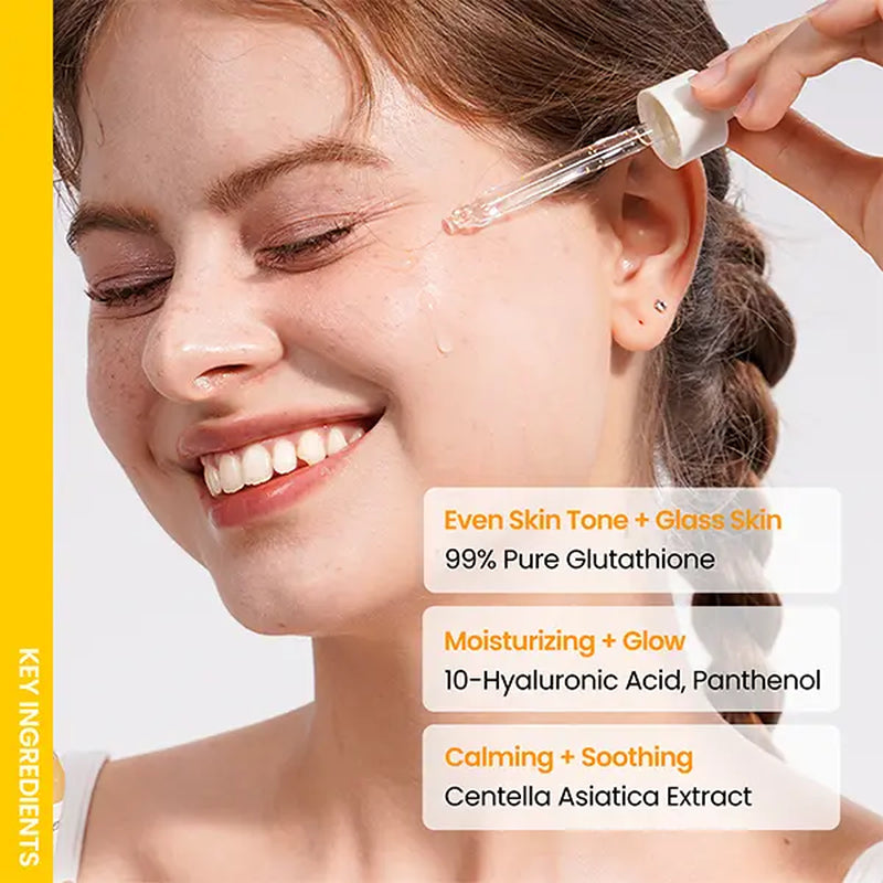 [Ongredients Official Shop] Skin Barrier Glow Serum - Gluta-Capsules Serum with Panthenol for Glassskin Care & Boost Glow 1.69 Fl. Oz. / 50Ml
