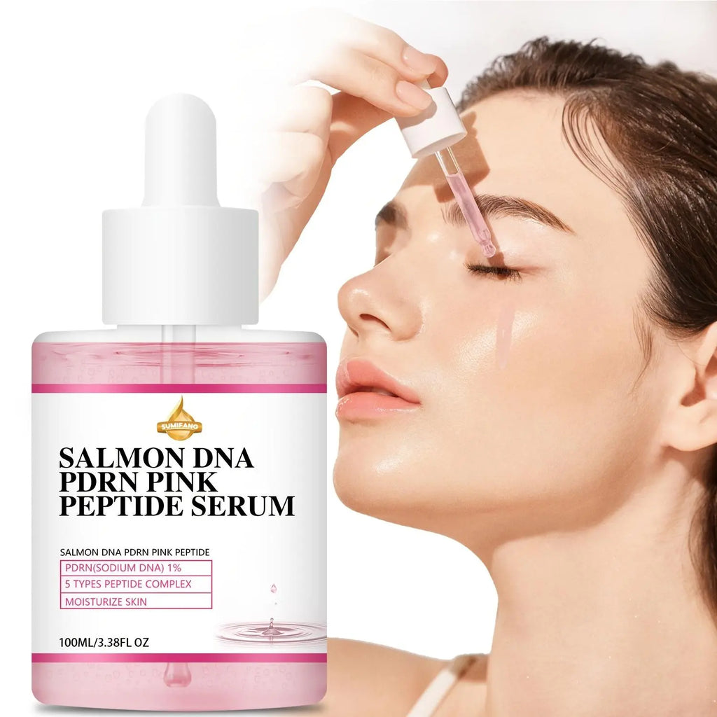 Salmon DNA Peptide Serum, Collagen Peptide Serum, Peptide Powerhouse Serum, Enhancing Serum, Booster Serum, Hydration Serum, Moisturizing Facial Serum, Hydrating Facial Essence, Face Lotion for Women & Men, Skin Care Product for Daily Use