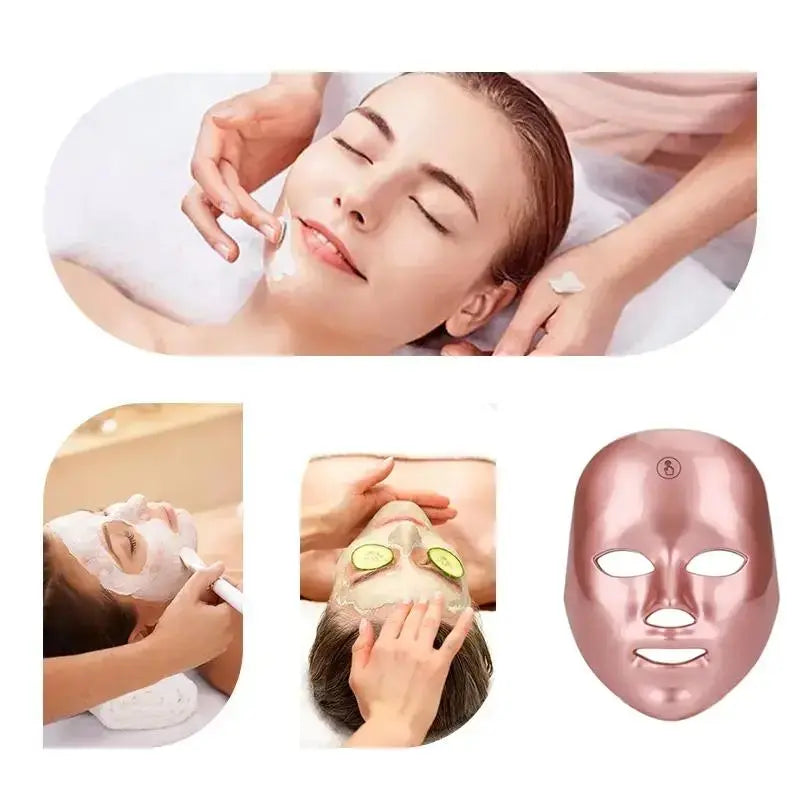 7 Color Led Facial Mask, Led Facial Skin Care Mask, Facial Beauty Devices for Women