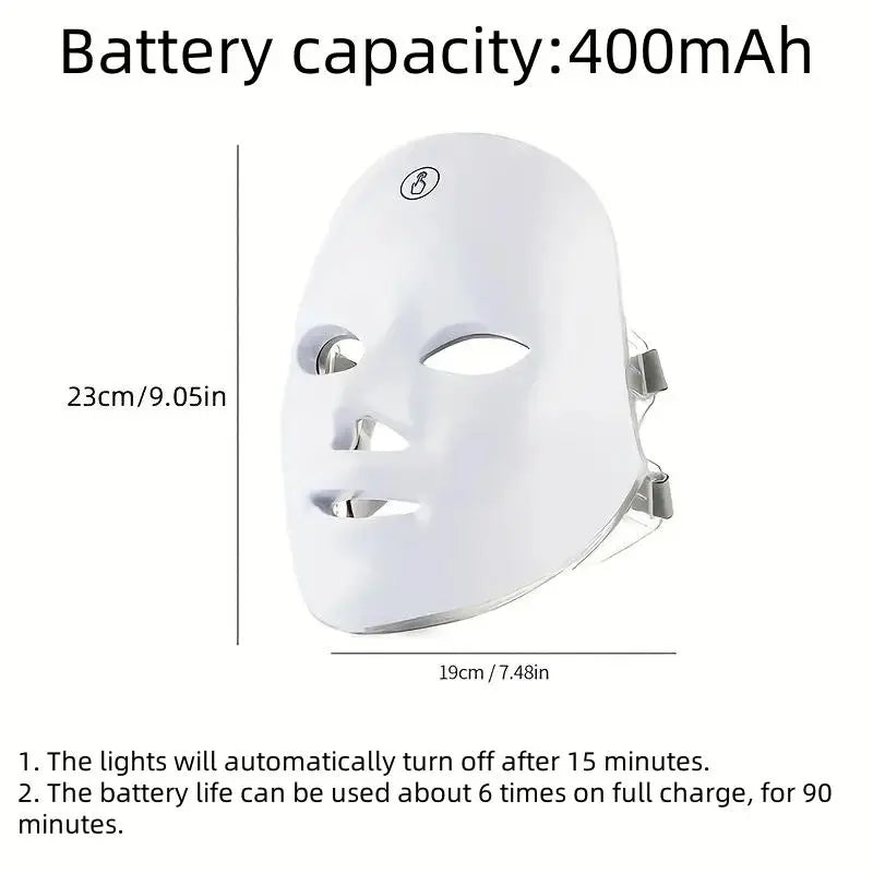 7 Color Led Facial Mask, Led Facial Skin Care Mask, Facial Beauty Devices for Women